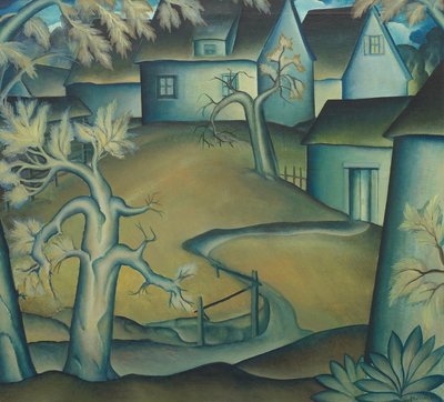 Houses on the Hill by Gregor Perusek